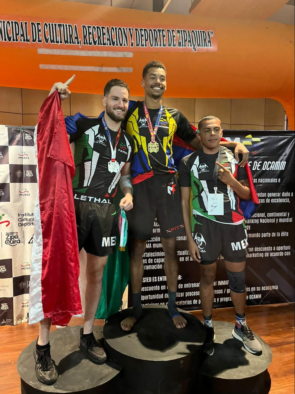 Gana medalla de bronce en el II Torneo Continental Abierto de MMA