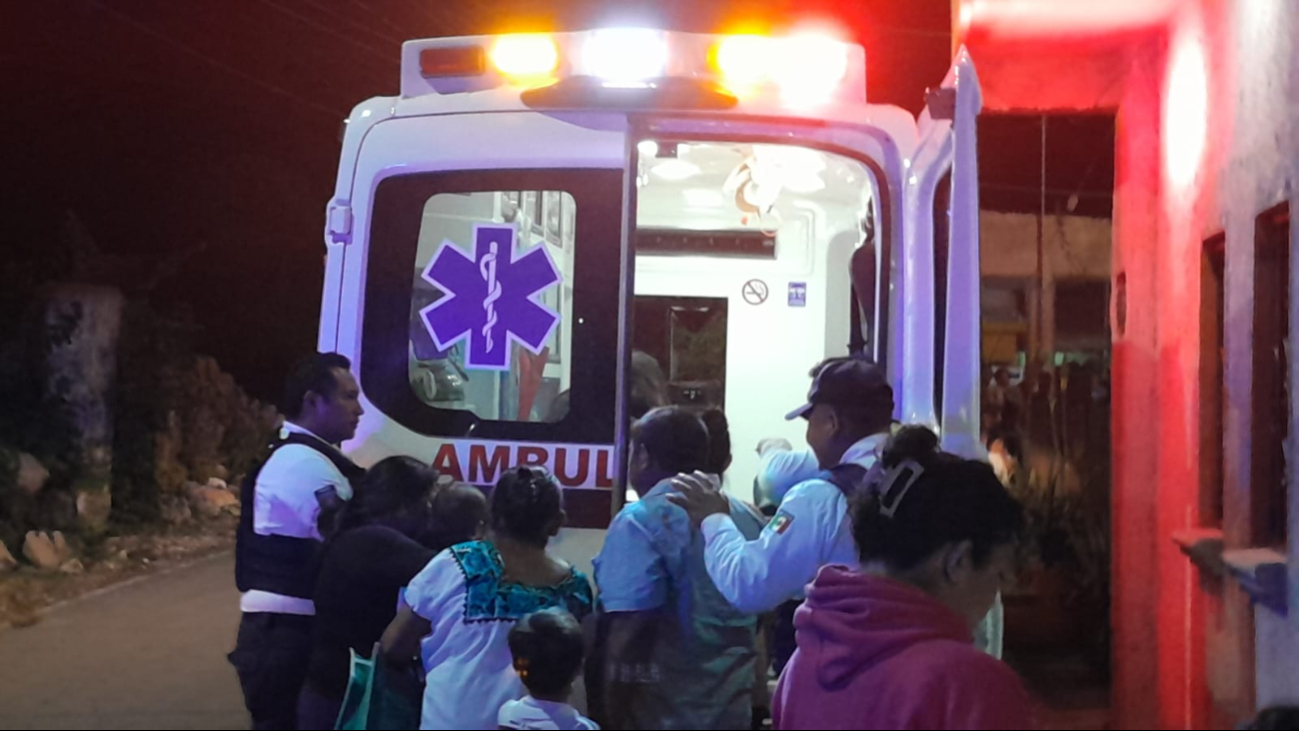En Dzitbalché un hombre agredió con arma blanca a su hijastra