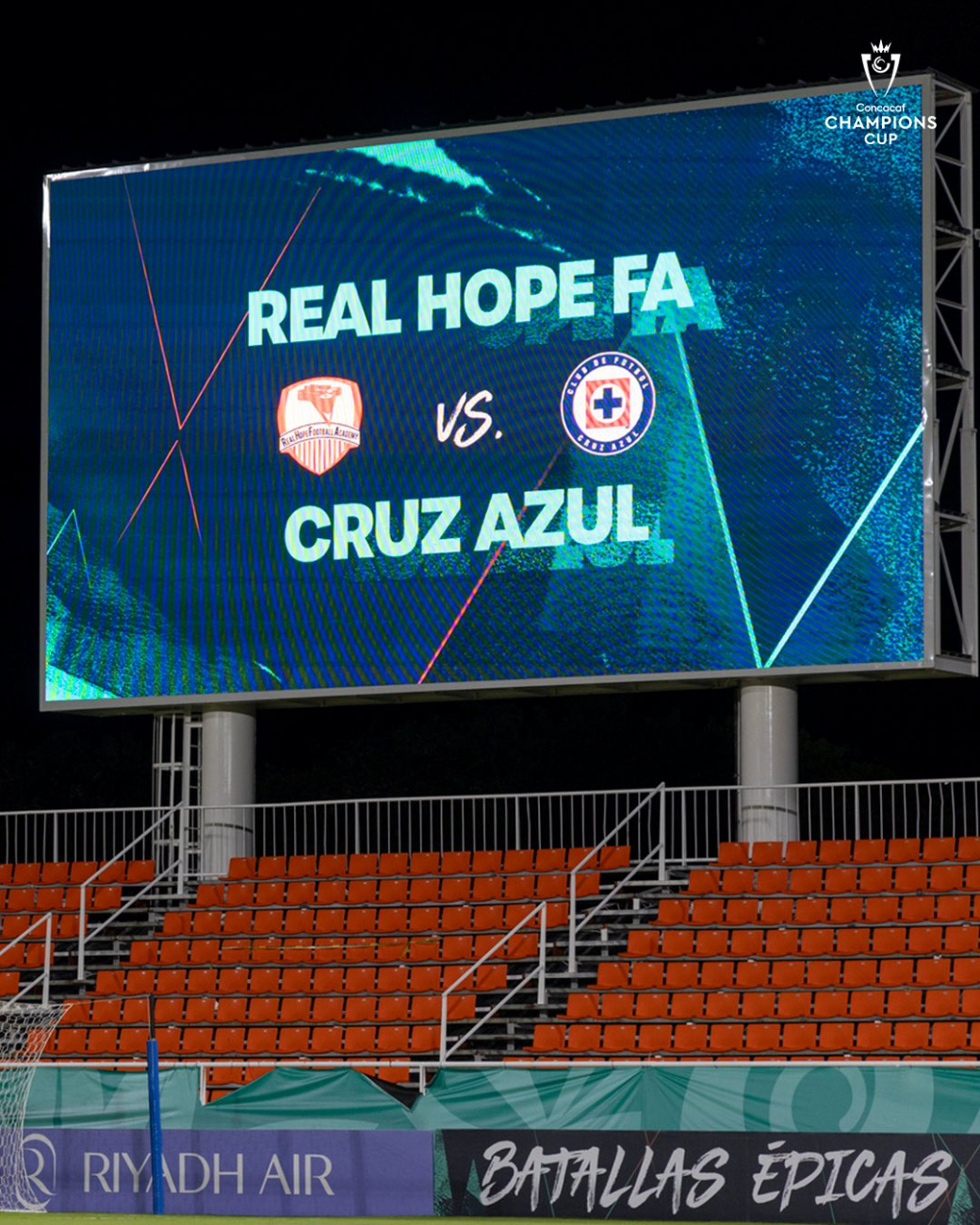 Real Hope vs. Cruz Azul en vivo: Todo listo para el debut en Concachampions