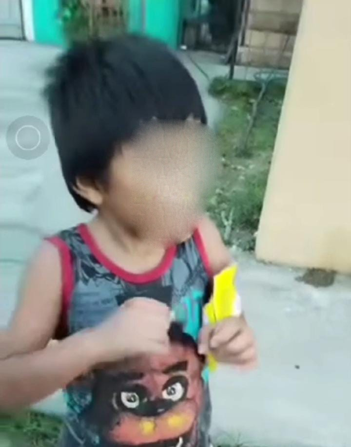 El niño reveló en un video ser sometido a actos de maltrato. El niño reveló en un video ser sometido a actos de maltrato.