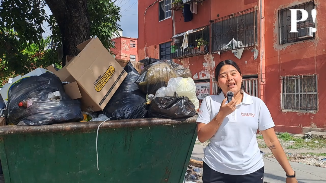 En al menos menos diez puntos de la zona, se evidencia la acumulación de basura estancada