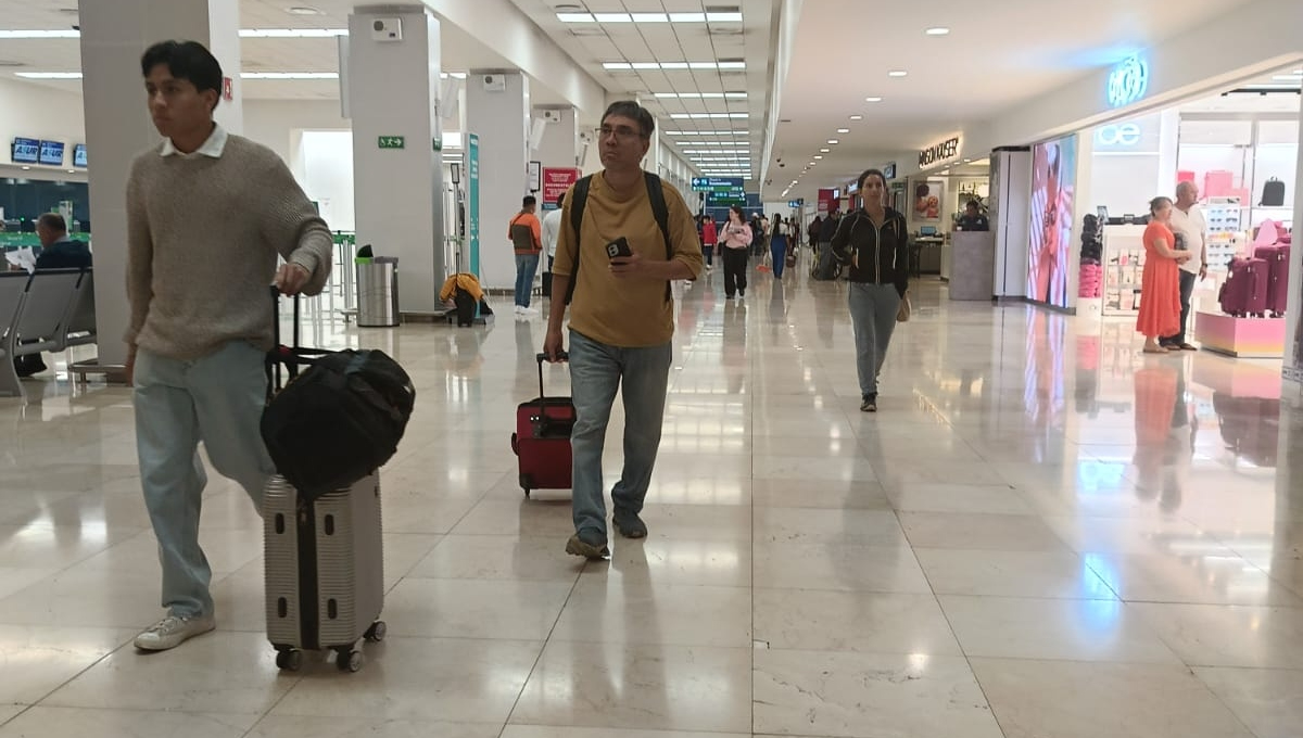 Hay buena afluencia de vuelos en el aeropuerto de Mérida Hay buena afluencia de vuelos en el aeropuerto de Mérida