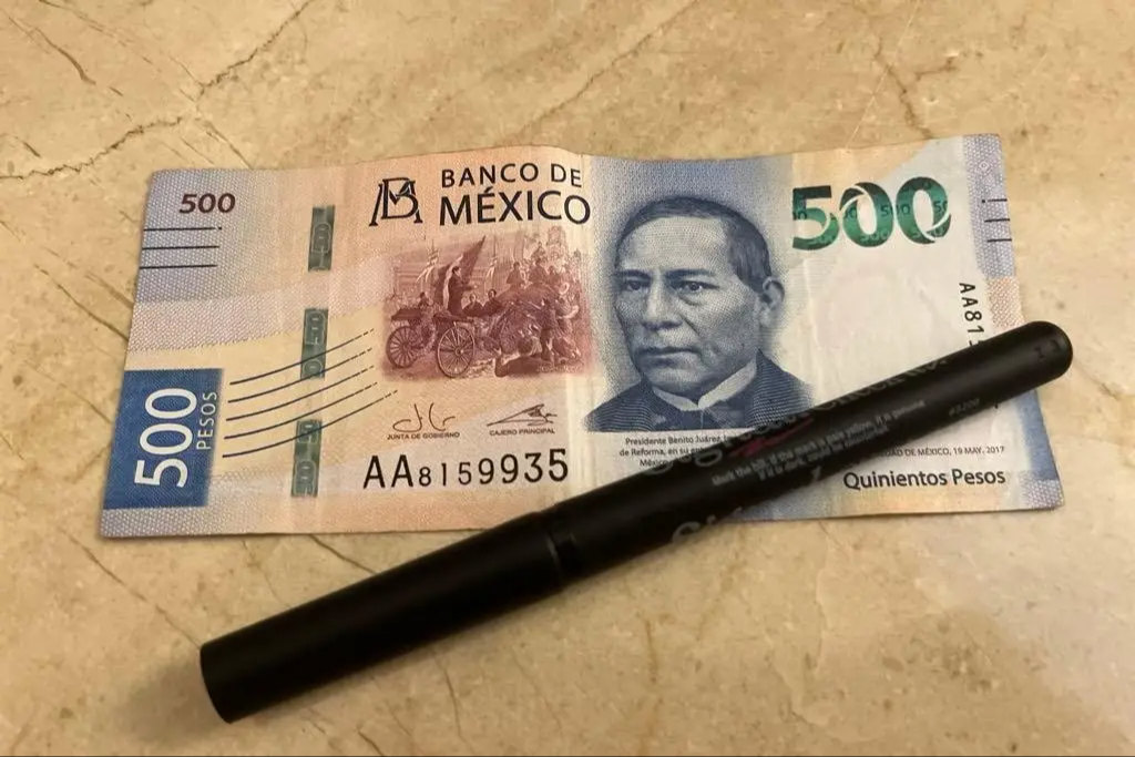 Banxico no recomienda plumones para detectar billetes falsos por poca vida útil, falsos positivos y daño a los billetes Banxico no recomienda plumones para detectar billetes falsos por poca vida útil, falsos positivos y daño a los billetes