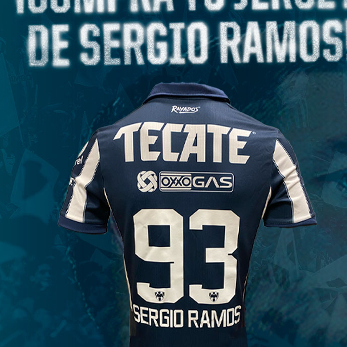 La nueva playera de Sergio Ramos en México La nueva playera de Sergio Ramos en México