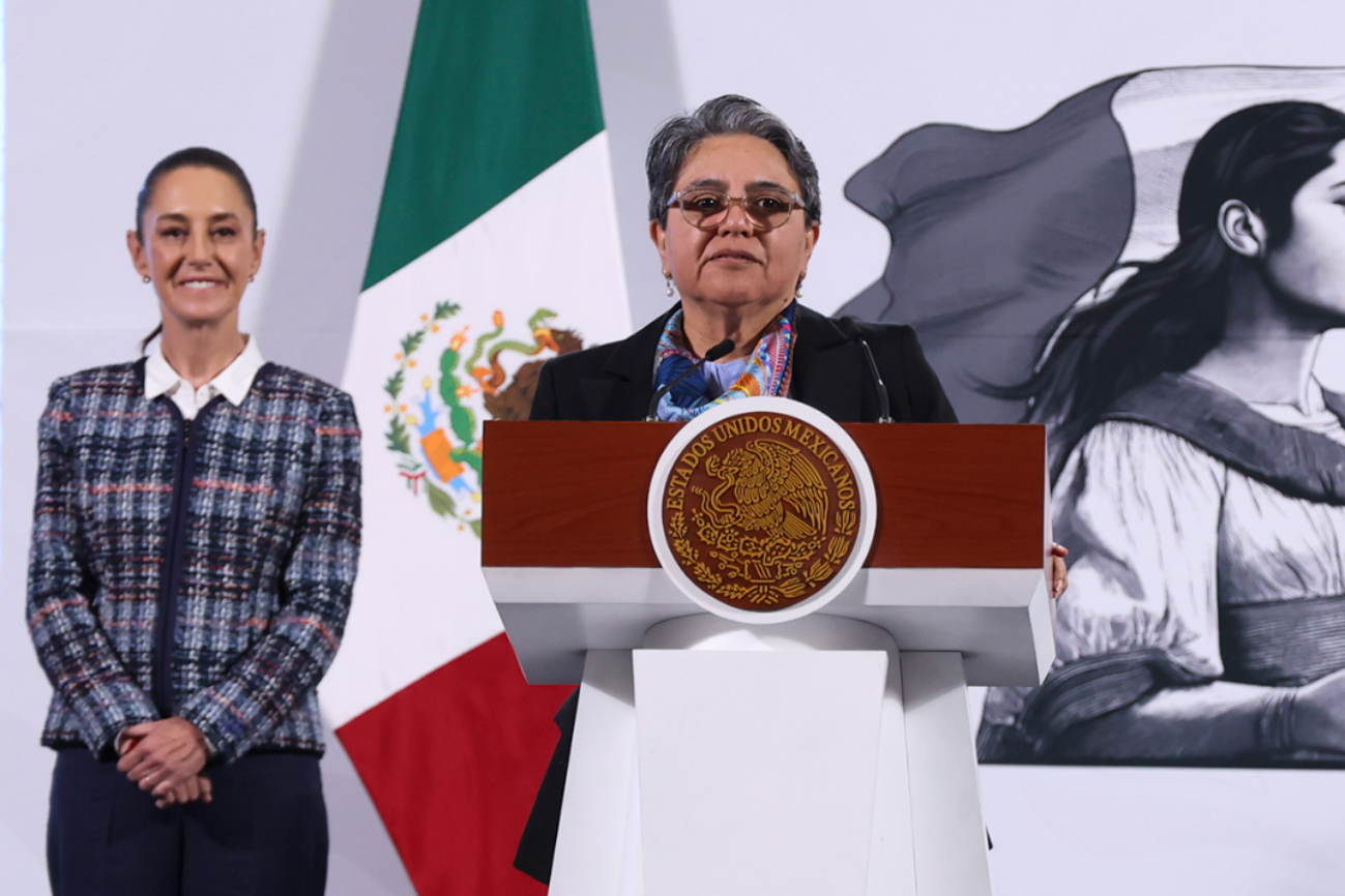 Raquel Buenrostro Sánchez, titular de la Secretaría Anticorrupción y Buen Gobierno