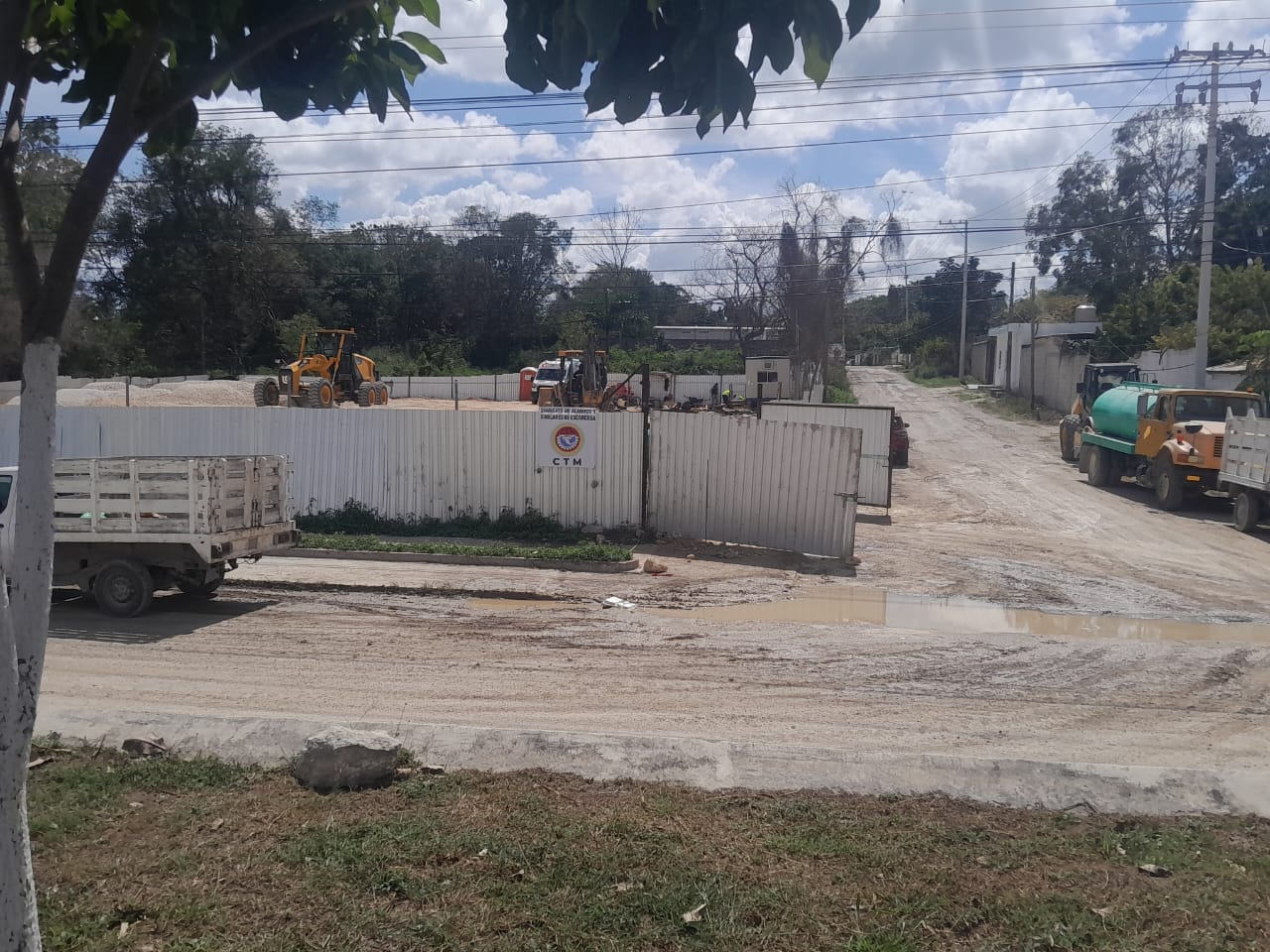 Hombre sufre lesiones mientras trabajaba en construcción en Escárcega
