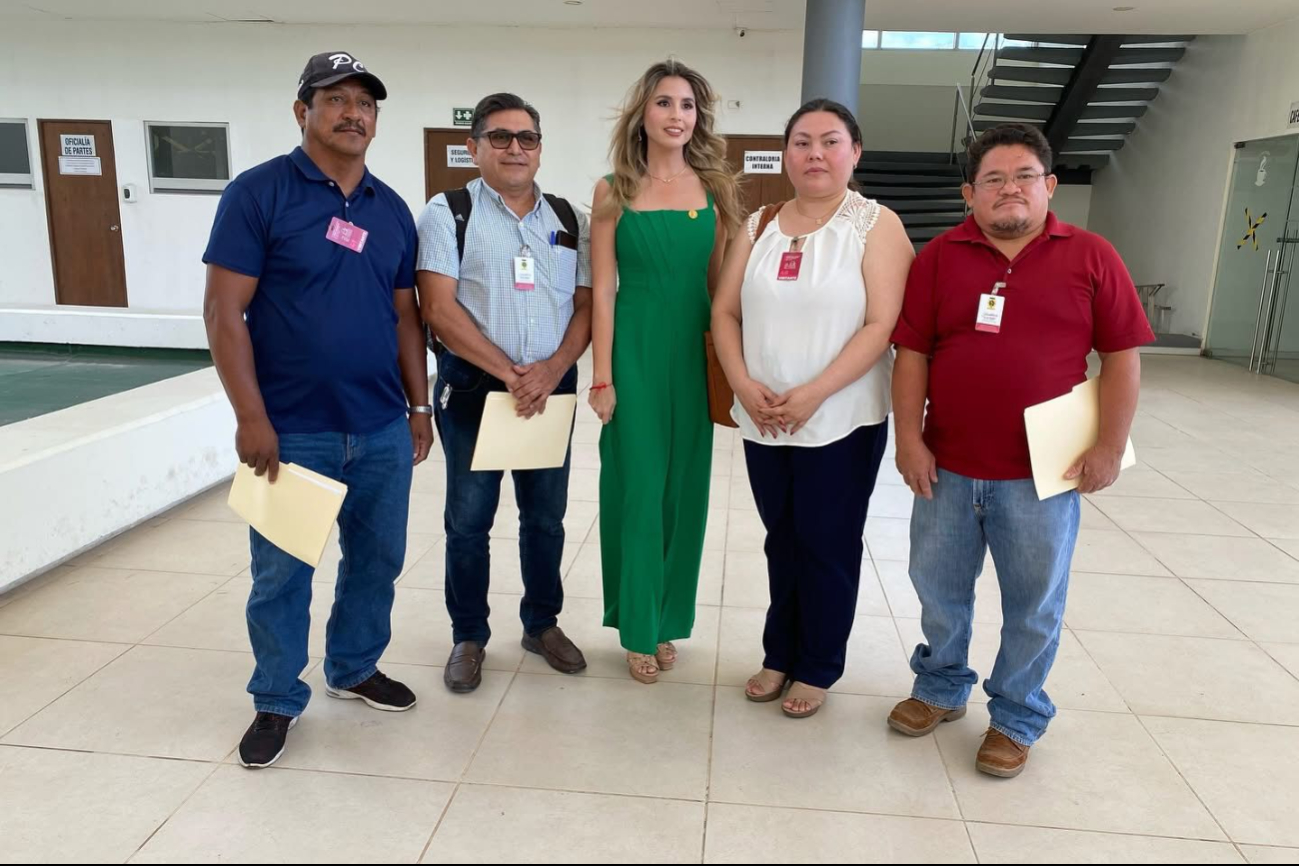  Regidores denuncian  ante el Congreso  de Yucatán a la Alcaldesa  de Sinanché