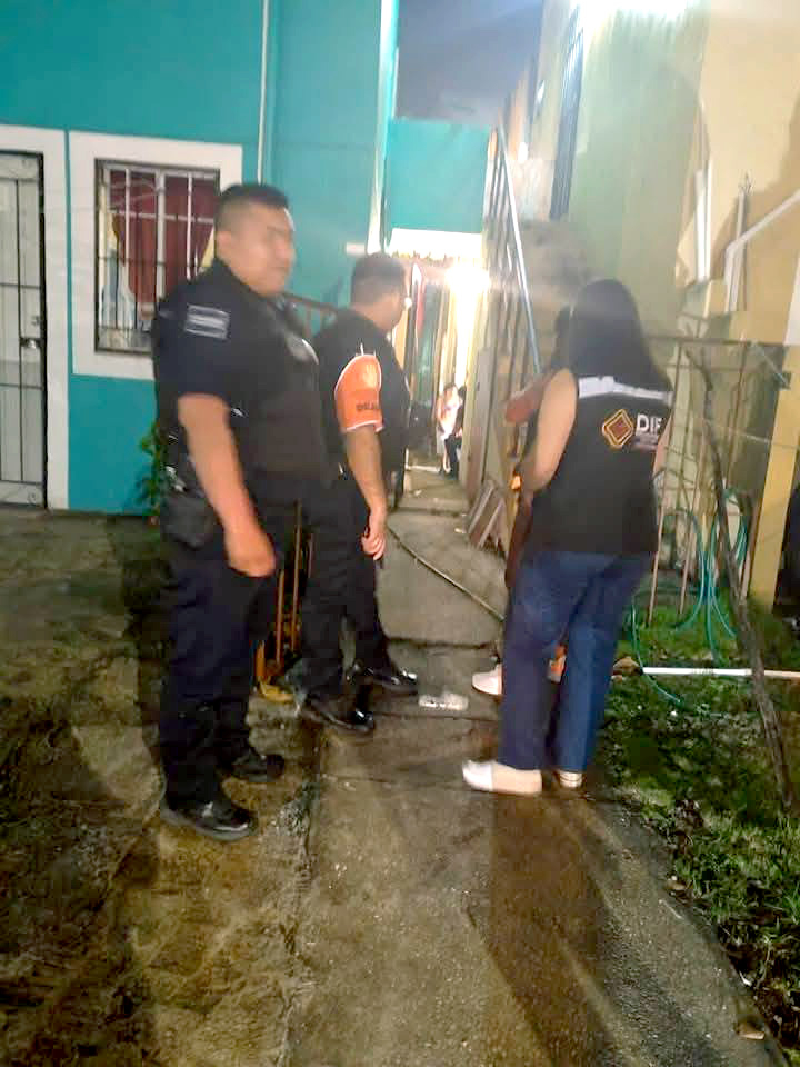 Tras la denuncia ciudadana, fue rescatado en Villas del Mar Dúplex, por el Geavig Tras la denuncia ciudadana, fue rescatado en Villas del Mar Dúplex, por el Geavig