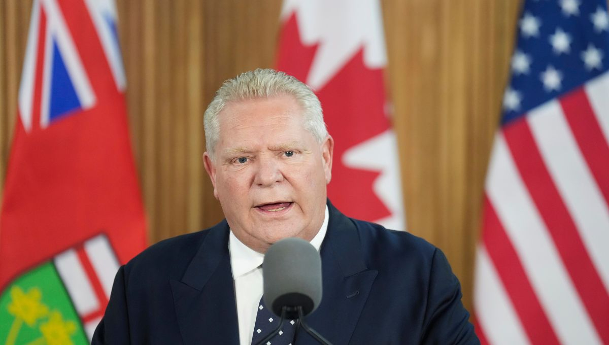 Doug Ford, jefe de gobierno de Ontario Doug Ford, jefe de gobierno de Ontario