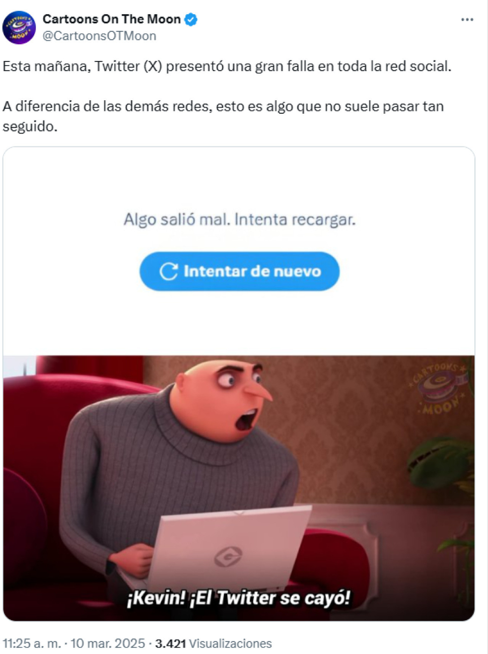 Memes caída X Memes caída X