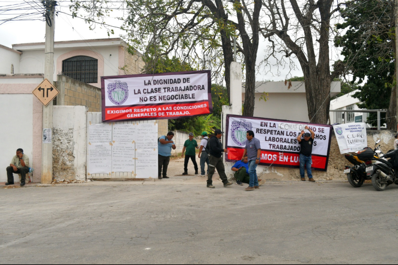 Trabajadores buscan representar su inconformidad ante los recientes hechos Trabajadores buscan representar su inconformidad ante los recientes hechos