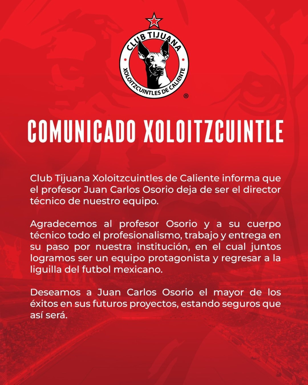 Comunicado del club Comunicado del club