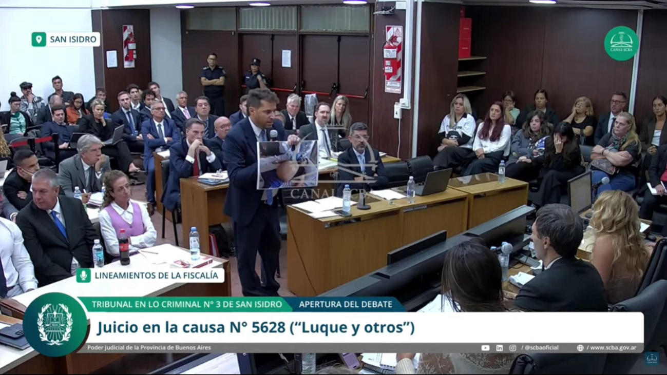 Durante el jucio este martes 11 de marzo Durante el jucio este martes 11 de marzo