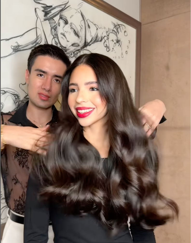 Ángela Aguilar  cambia de look y  gasta  miles de pesos en extensiones brasileñas