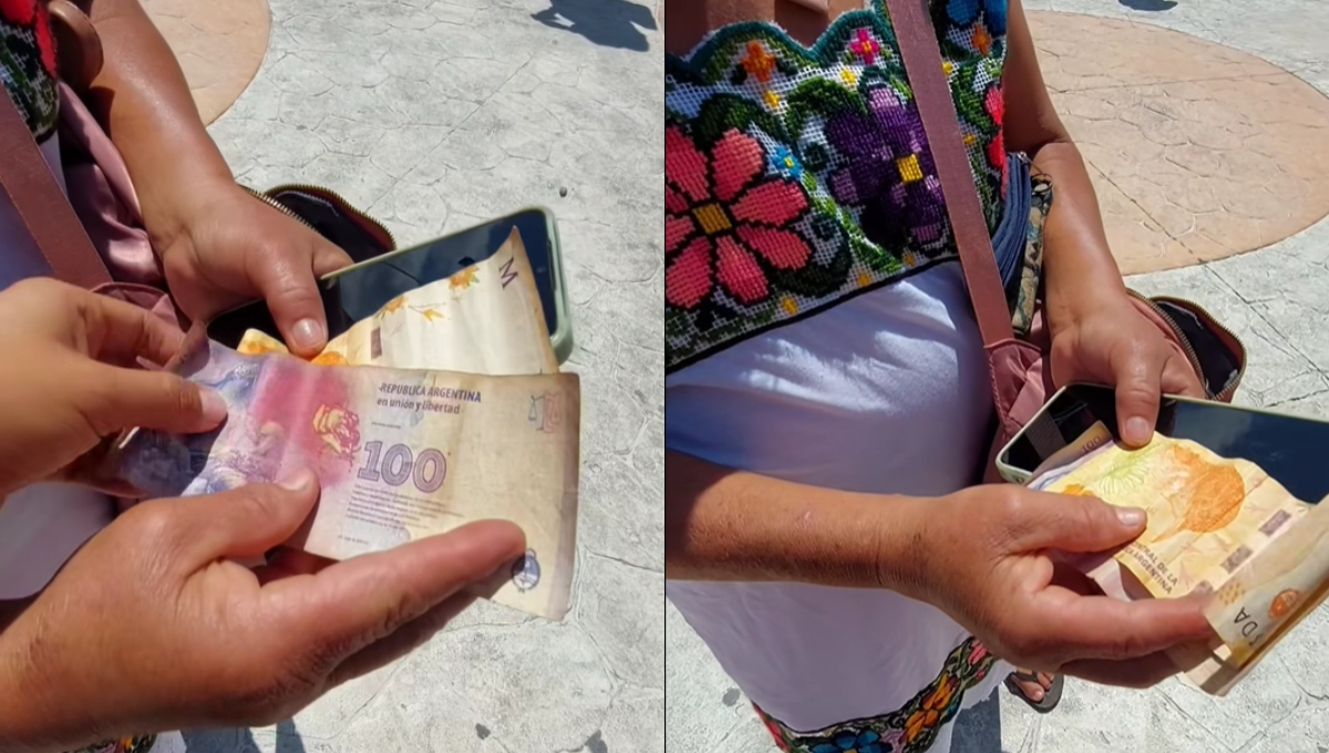 La mujer maya artesana fue estafada por un turista argentino