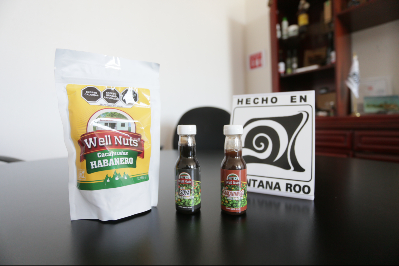 Entre los artículos de la entidad que más destacan están chocolates, salsas, cacahuates, chiles y la marca “Mazorca Negra" Entre los artículos de la entidad que más destacan están chocolates, salsas, cacahuates, chiles y la marca “Mazorca Negra"