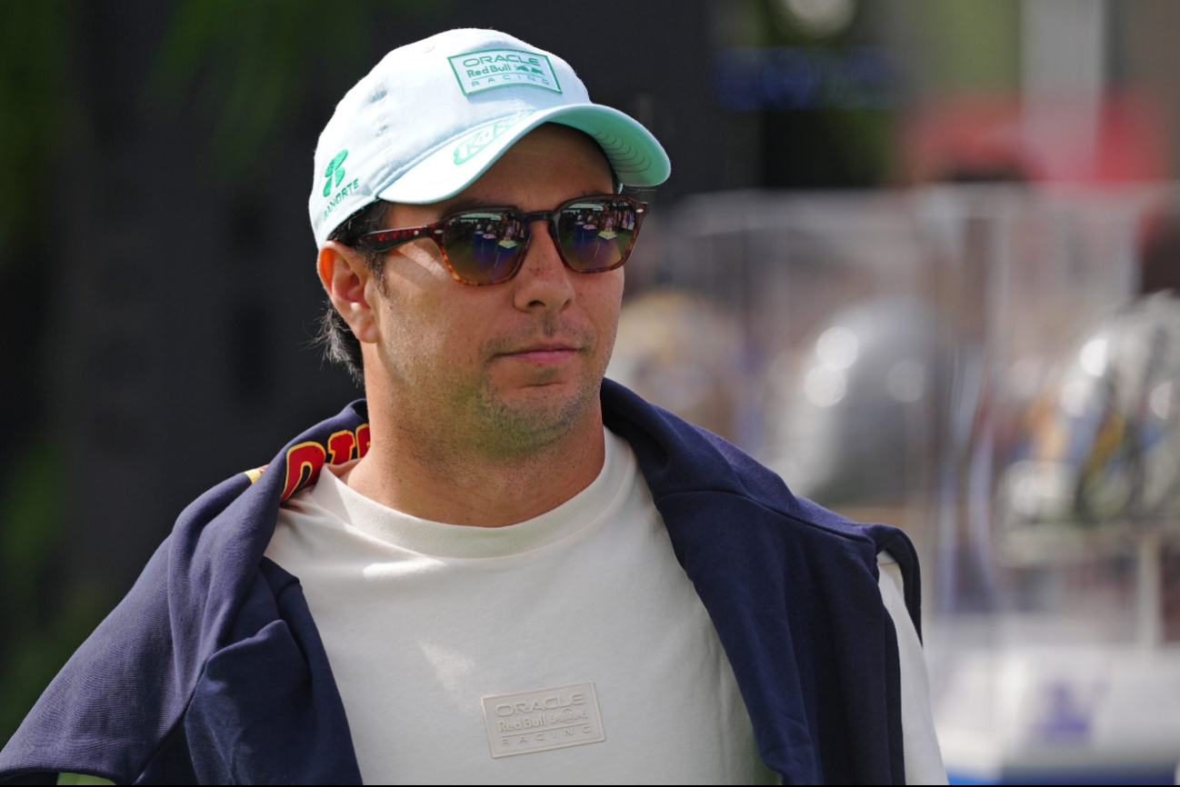 El venezolano habló sobre la salida de Checo en Red Bull El venezolano habló sobre la salida de Checo en Red Bull