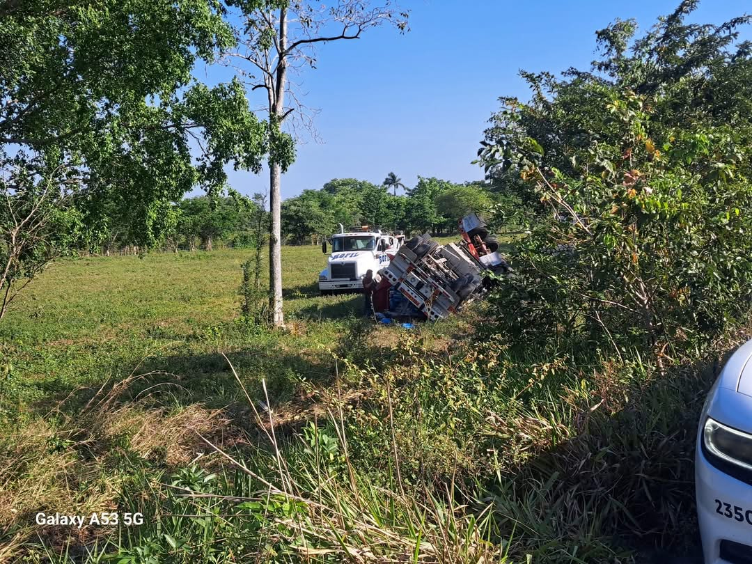 Aparentemente el conductor se quedó dormido por unos segundos, lo que provocó que perdiera el control Aparentemente el conductor se quedó dormido por unos segundos, lo que provocó que perdiera el control