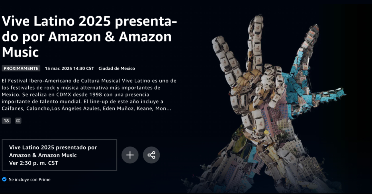 Busca en prime video el en vivo Busca en prime video el en vivo
