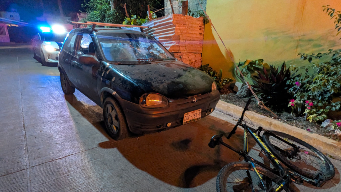 Ciclista atropellado en el caracol por vehículo particular Ciclista atropellado en el caracol por vehículo particular