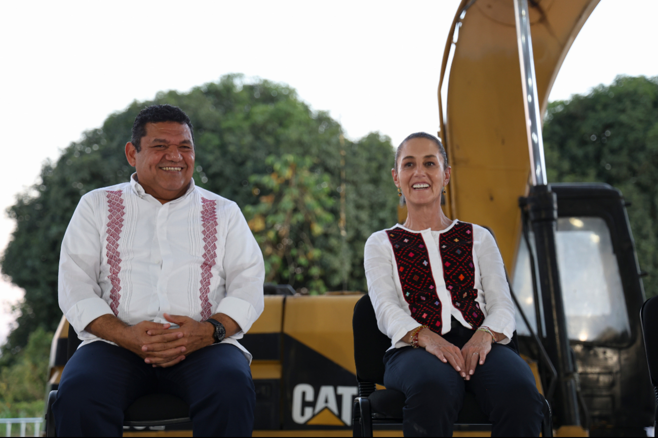 La presidenta de México hizo gira por el sur del país para reforzar los programas. La presidenta de México hizo gira por el sur del país para reforzar los programas.