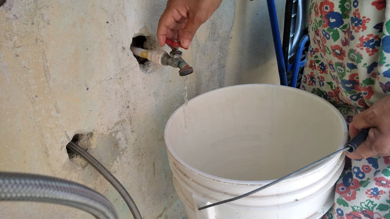De nuevo sin agua la capital de Campeche: Dos crisis hídricas en menos de una semana