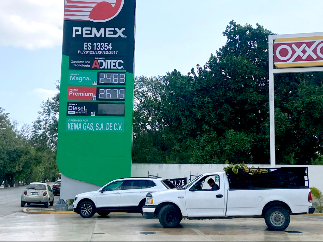 Quintana Roo, de los seis estados en México que  incumplen el precio tope de gasolina 