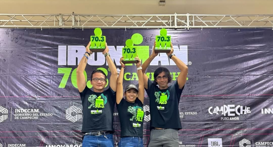 En relevos mixtos Campeche se lleva el primer lugar en Ironman 70.3. En relevos mixtos Campeche se lleva el primer lugar en Ironman 70.3.