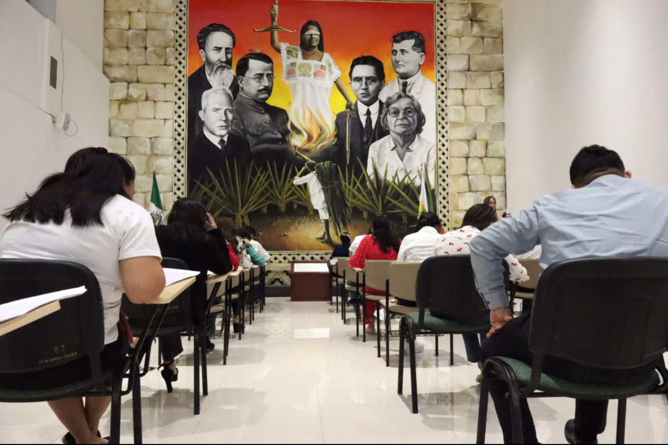 La aplicación del examen fue de dos horas La aplicación del examen fue de dos horas