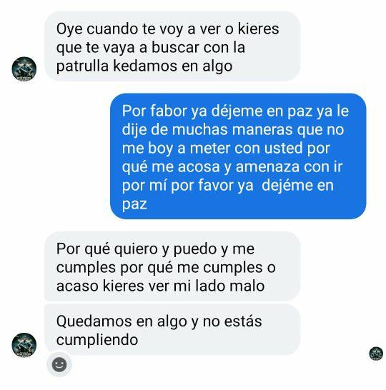 La conversación fue difundida por la presunta víctima La conversación fue difundida por la presunta víctima