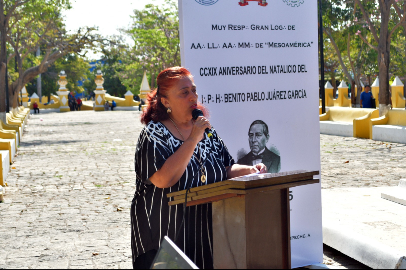 Destacan a Benito Juárez por darle a Campeche su libertad y soberanía