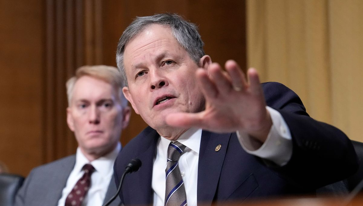Steve Daines, senador republicano de Estados Unidos Steve Daines, senador republicano de Estados Unidos