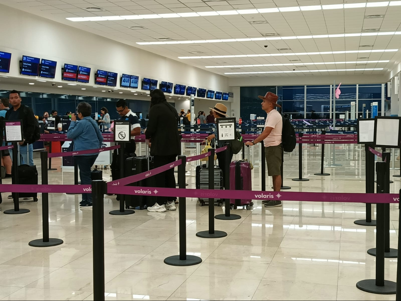 Aeropuerto Internacional de Mérida reporta vuelos atrasados este sábado