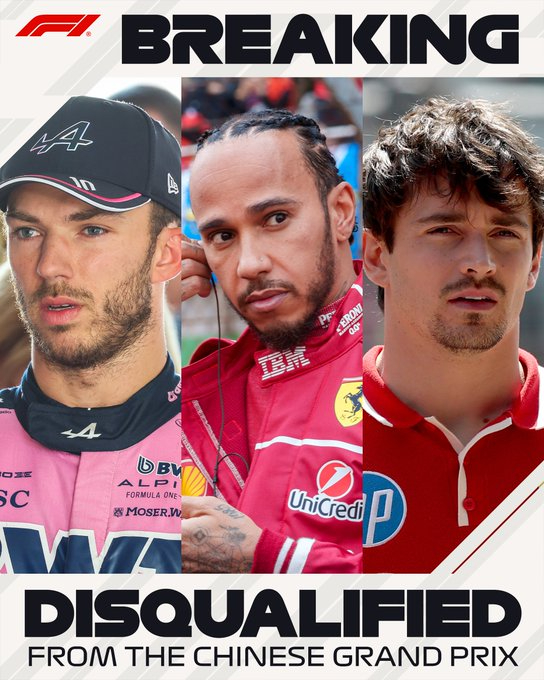 Alpin y  Ferrari sufrieron en China.