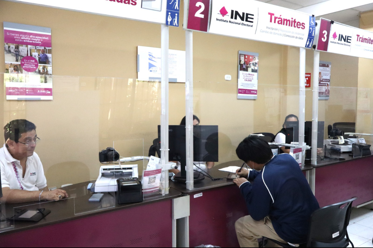 Los módulos del INE operarán los domingos de marzo en Yucatán