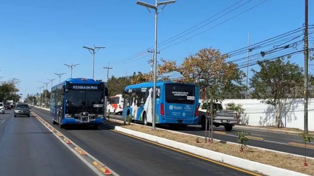 Reubican paraderos de 16 rutas de transporte público en Mérida; conoce las nuevas ubicaciones temporales