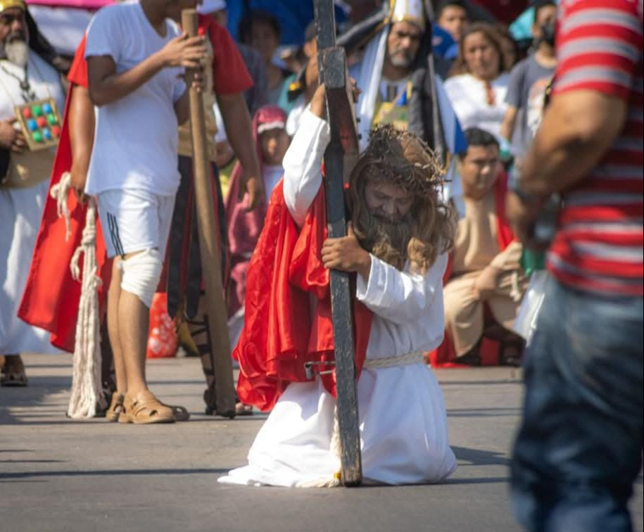Católicos de Ciudad del Carmen listos para el Viacrucis viviente 