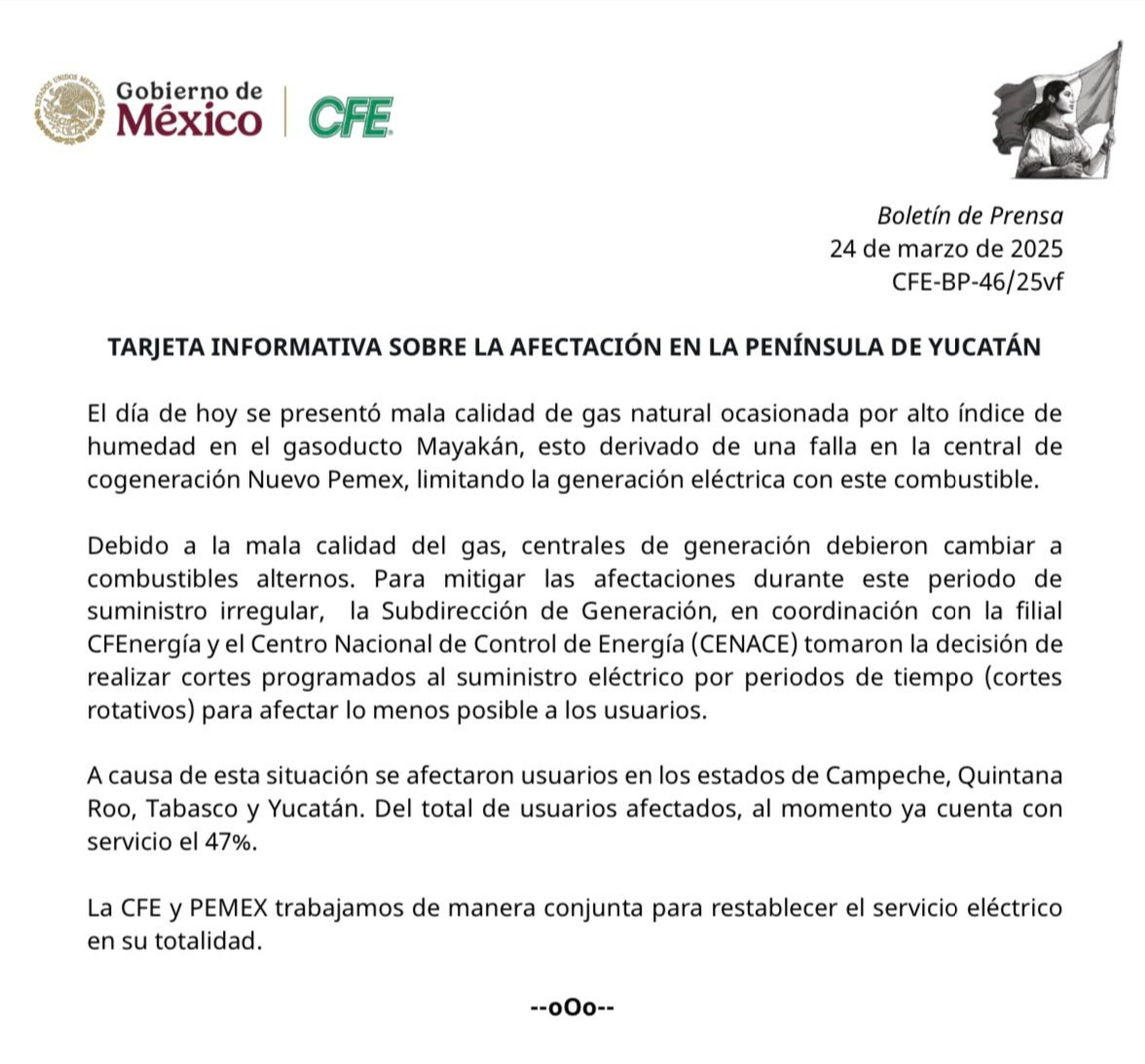 Comunicado Pemex Comunicado Pemex
