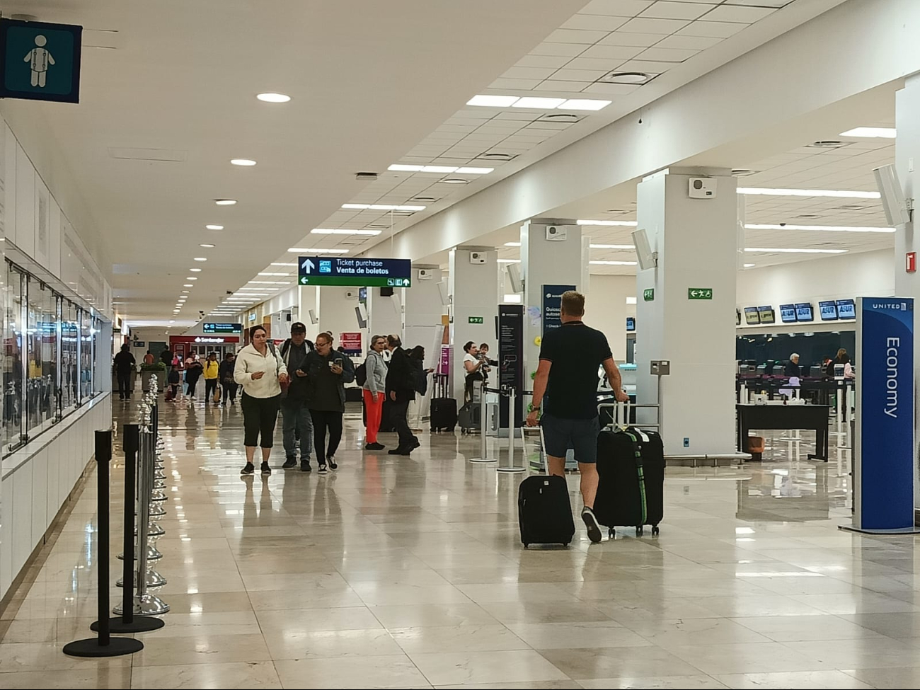 El Aeropuerto de Mérida opera con normalidad la mañana de este martes
