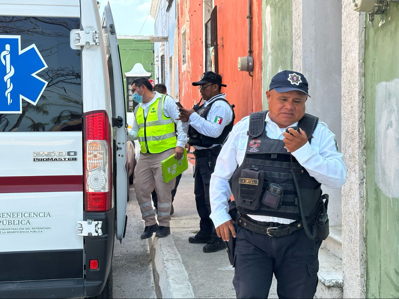 Adulto mayor sufre golpe de calor en  Campeche; por fortuna logran estabilizarlo