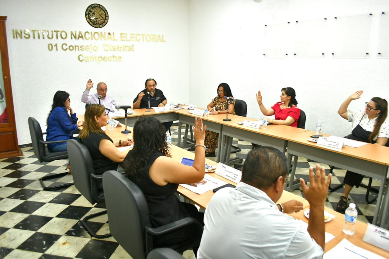 Instalación en Campeche 307 casillas y 18 observadores aprobados para comicios de junio