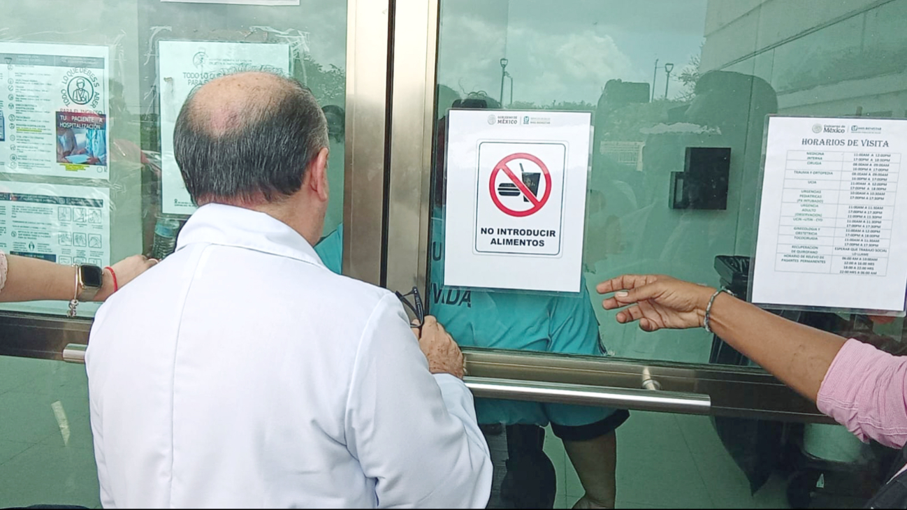Al propio director general del nosocomio le prohibieron el ingreso Al propio director general del nosocomio le prohibieron el ingreso