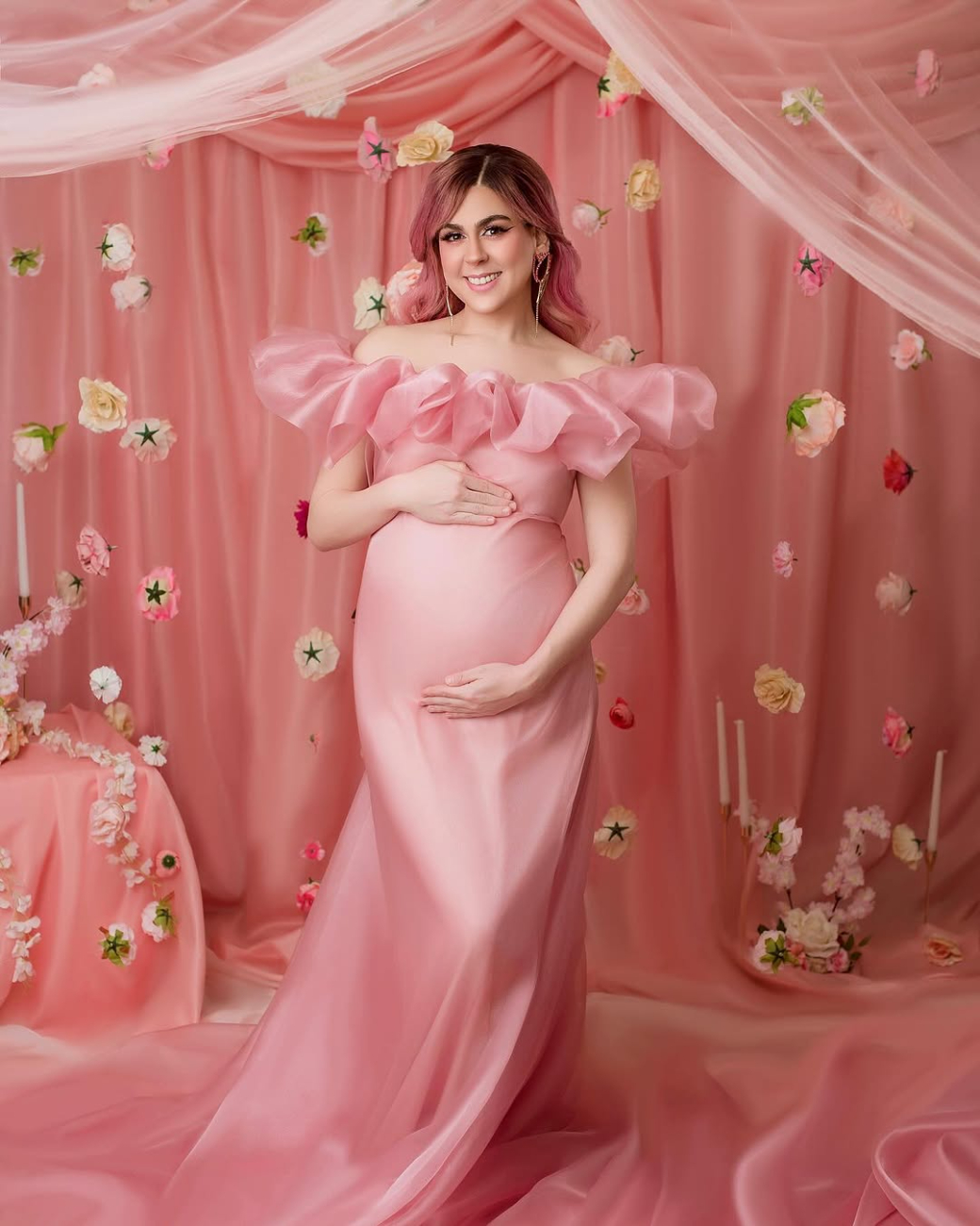 Gris Verduzco de  "Mis pastelitos" anuncia que será mamá por segunda vez