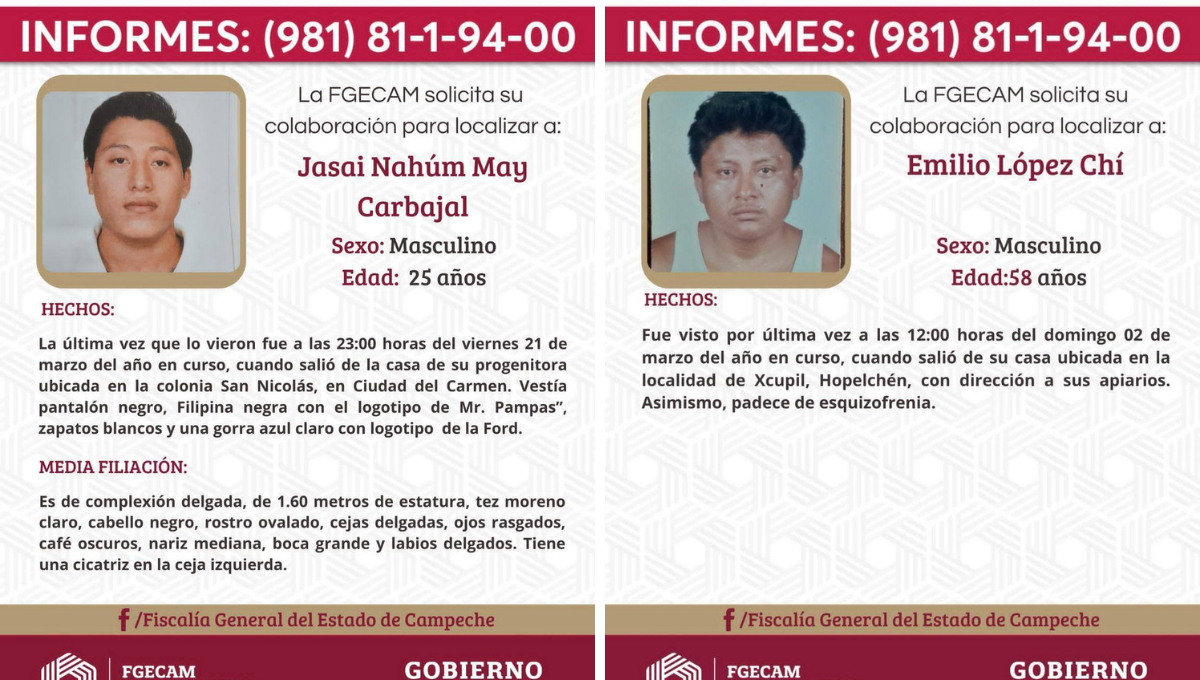Dos hombres tampoco han sido localizados Dos hombres tampoco han sido localizados