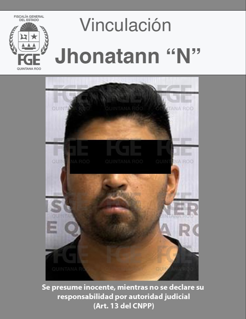 Detienen a Jhonatann “N” por obligar a prestar servicios de índole sexual a su pareja en Playa del Carmen
