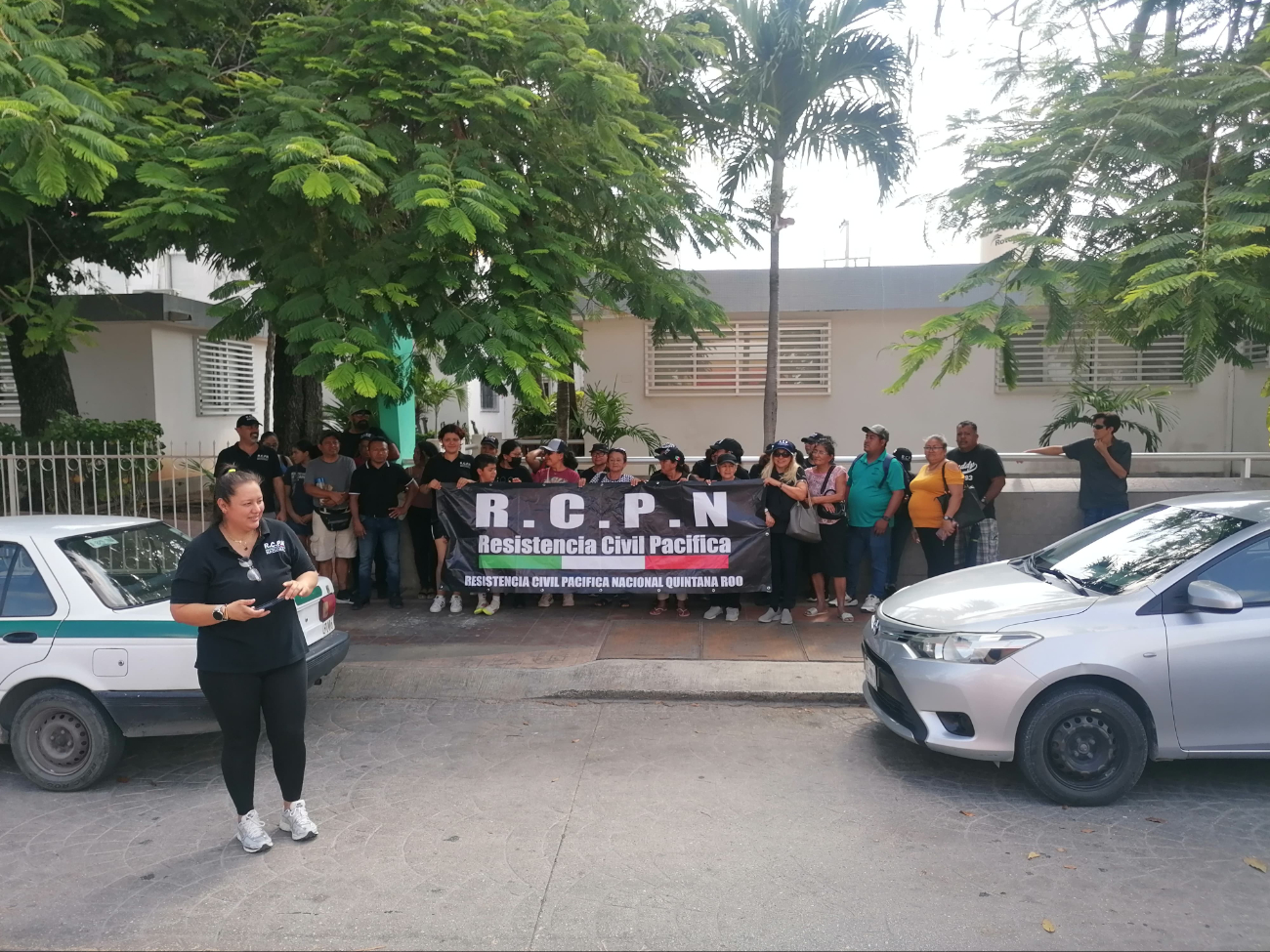 Colectivo Resistencia Pacífica Civil Nacional “toman" las instalaciones de Aguakan 