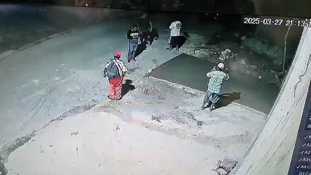 Cámaras de videovigilancia captaron el crimen Cámaras de videovigilancia captaron el crimen
