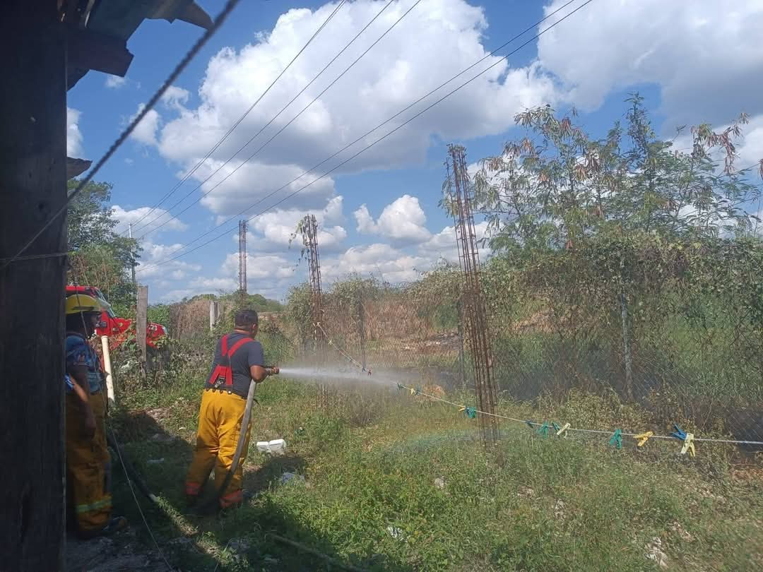 El fuego fue extinguido tras dos horas de trabajo, sin reportar daños materiales ni pérdidas humanas El fuego fue extinguido tras dos horas de trabajo, sin reportar daños materiales ni pérdidas humanas
