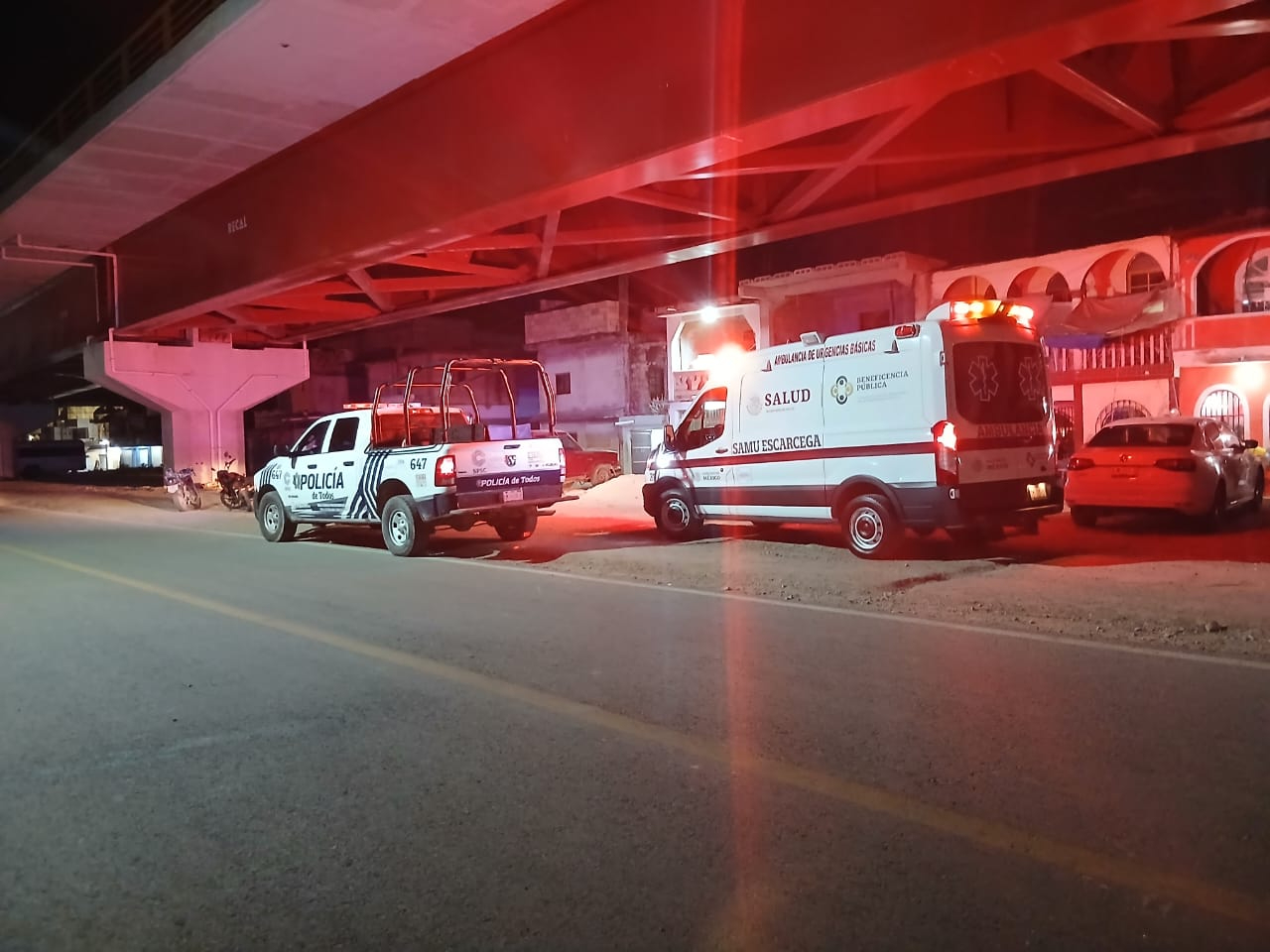 Pleito de pareja en Escárcega: Hombre acaba herido tras pedrada en la cabeza