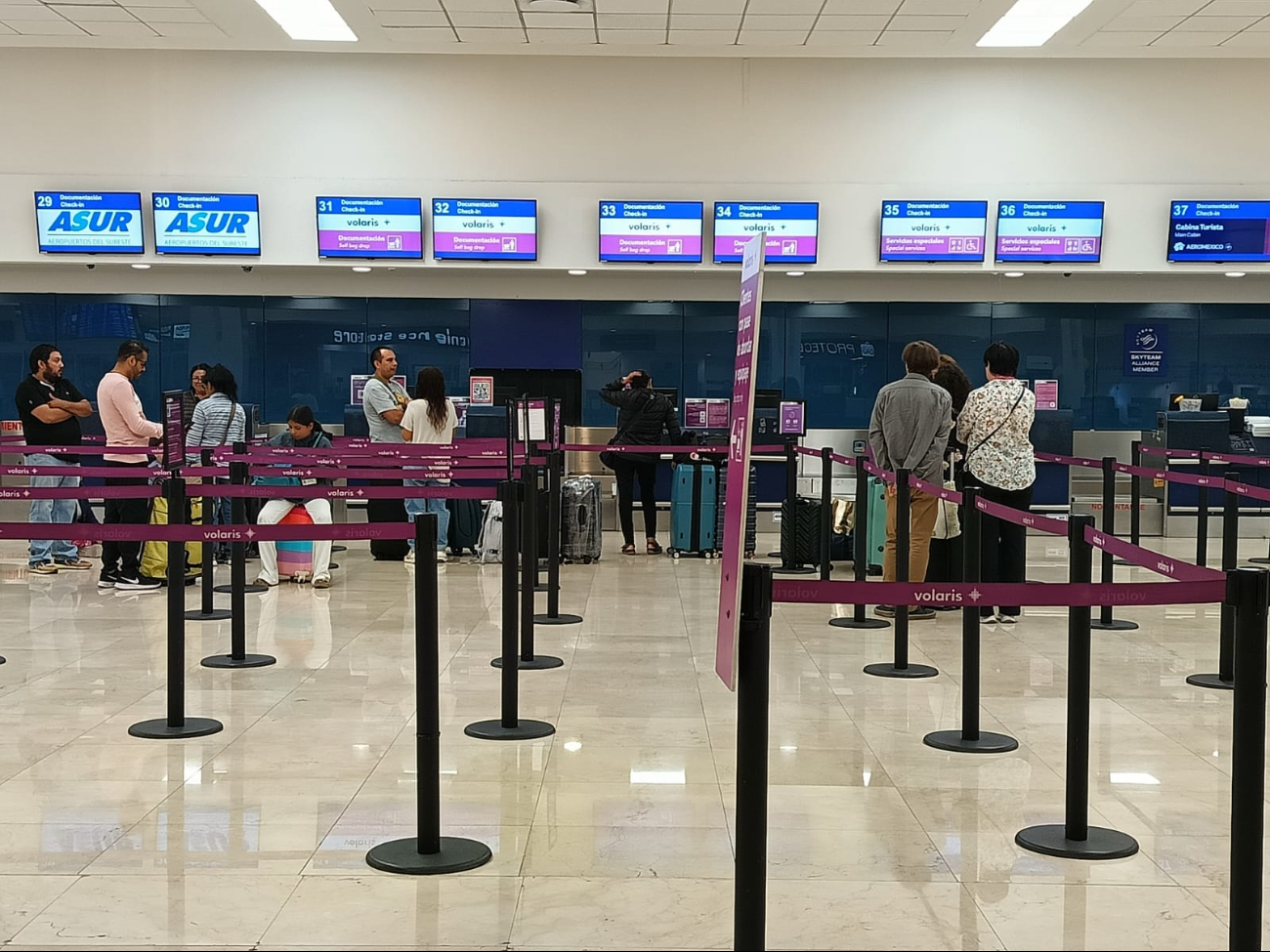 Aeropuerto de Mérida sábado 29 de marzo: Reporte de llegadas y salidas con ajustes en horarios 